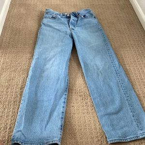 Levi’s Ribcage Striaght jeans